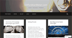 Desktop Screenshot of cliffordvanmeter.com