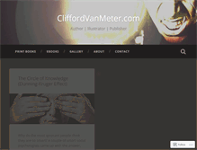 Tablet Screenshot of cliffordvanmeter.com